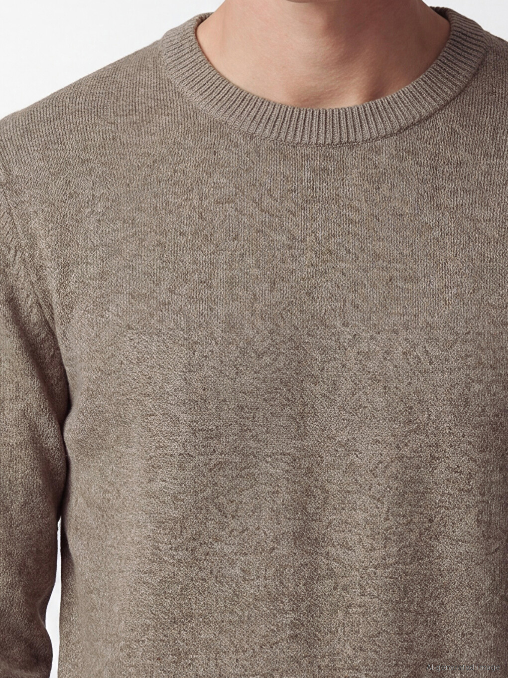 Crew Neck Men's Knitwear Sweater-2