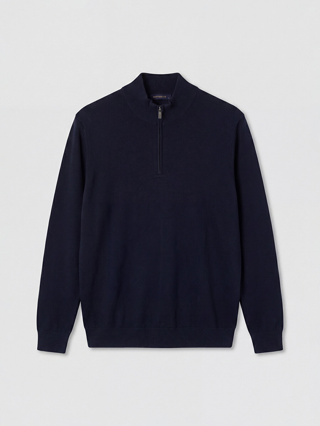 Mock Neck Men's Knitwear Sweater-4