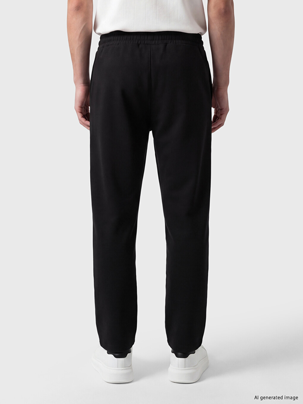 Regular Fit Thick Men's Sweatpants-1