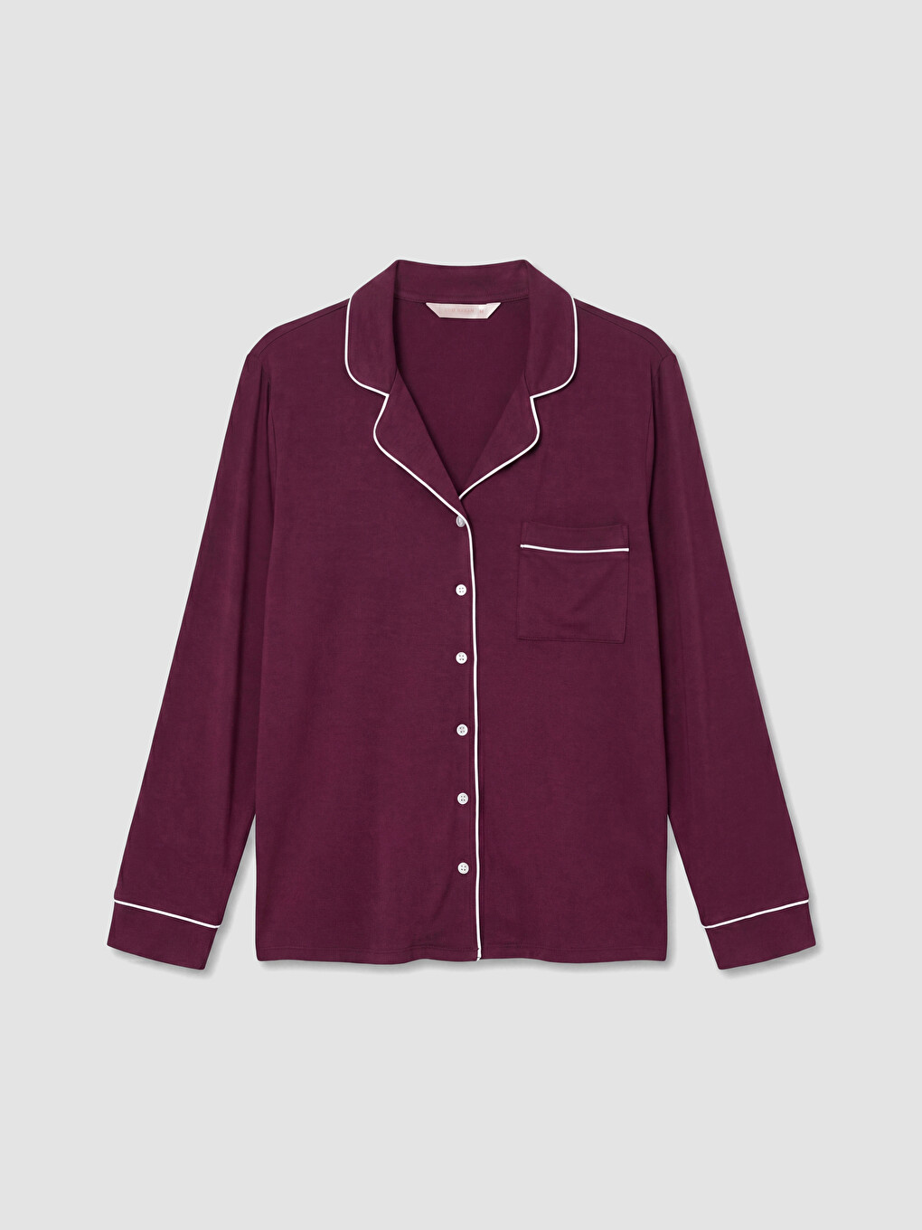 Set De Pijama Pentru Femei Cu Guler De Cămașă-5