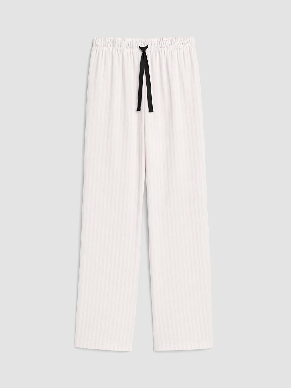 Ekru Gömlek Yaka Nakışlı Kadın Pijama Takım-4