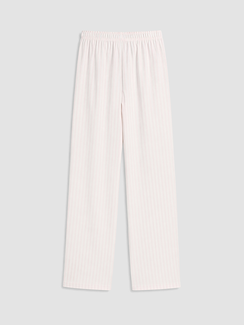 Ekru Gömlek Yaka Nakışlı Kadın Pijama Takım-6