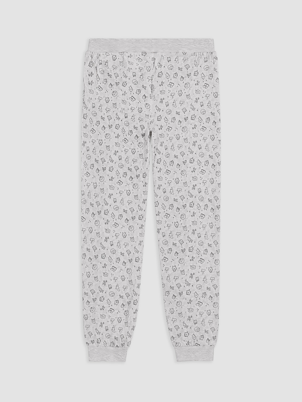 Patterned Women's Jogger Pyjamas Bottom-5
