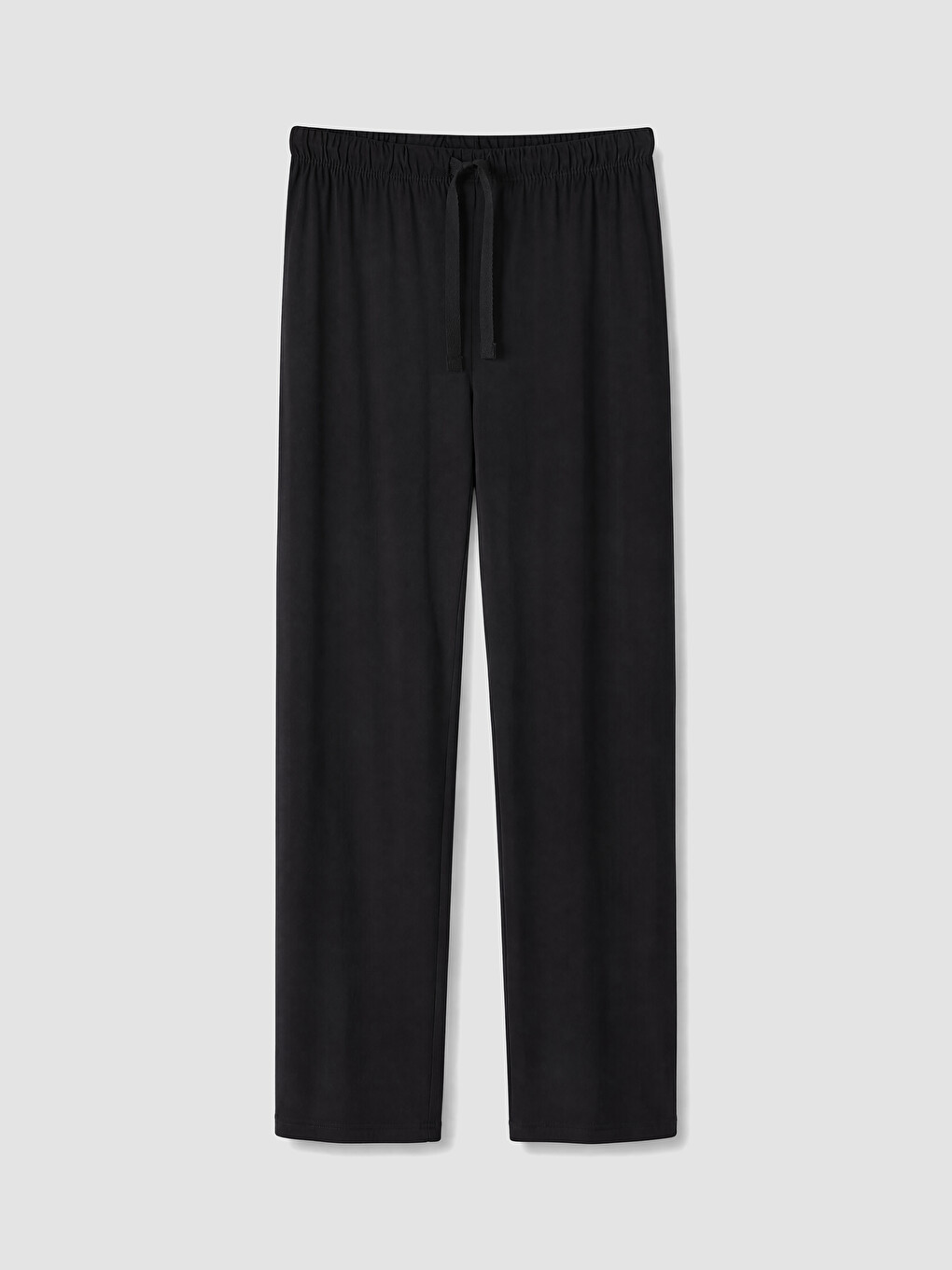 Siyah Beli Lastikli Kadın Pijama Altı