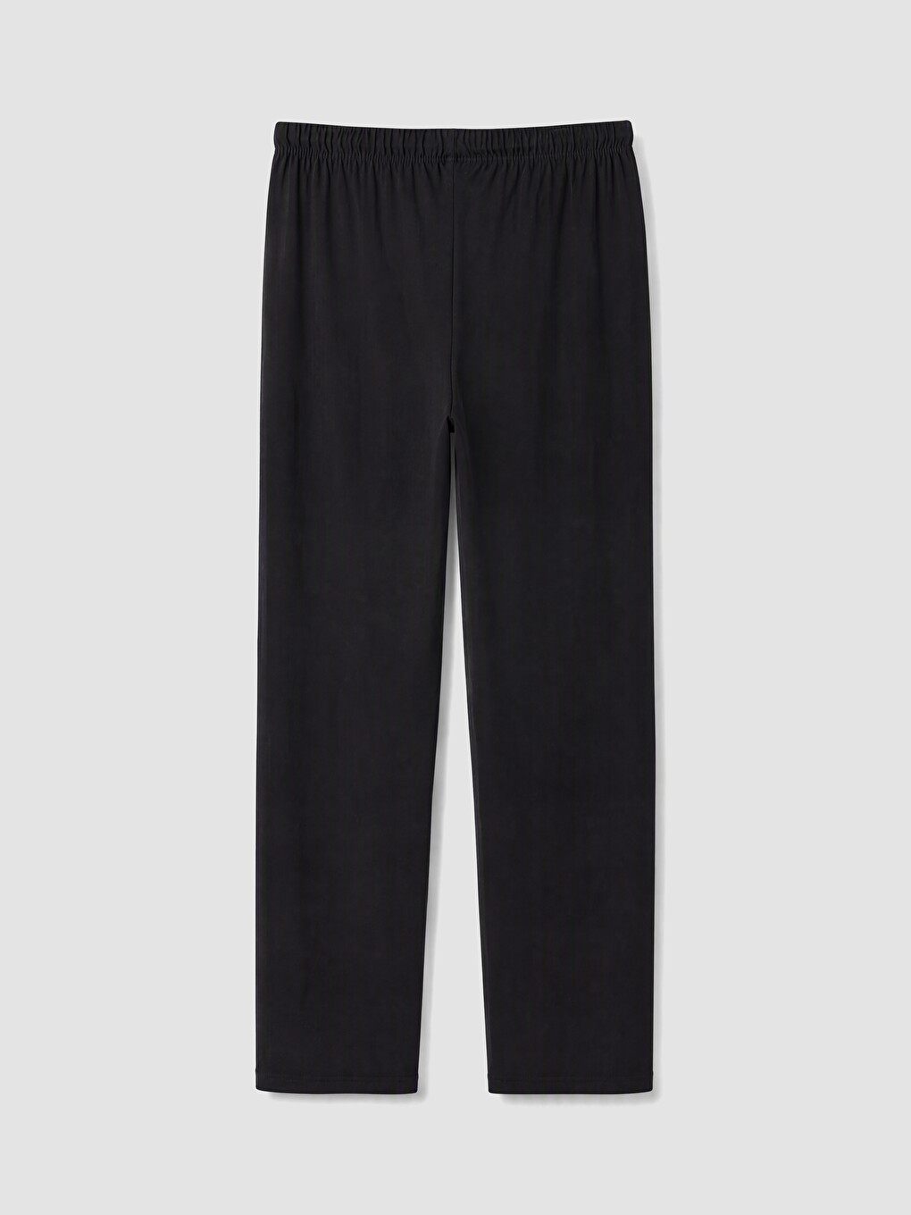 Siyah Beli Lastikli Kadın Pijama Altı-2