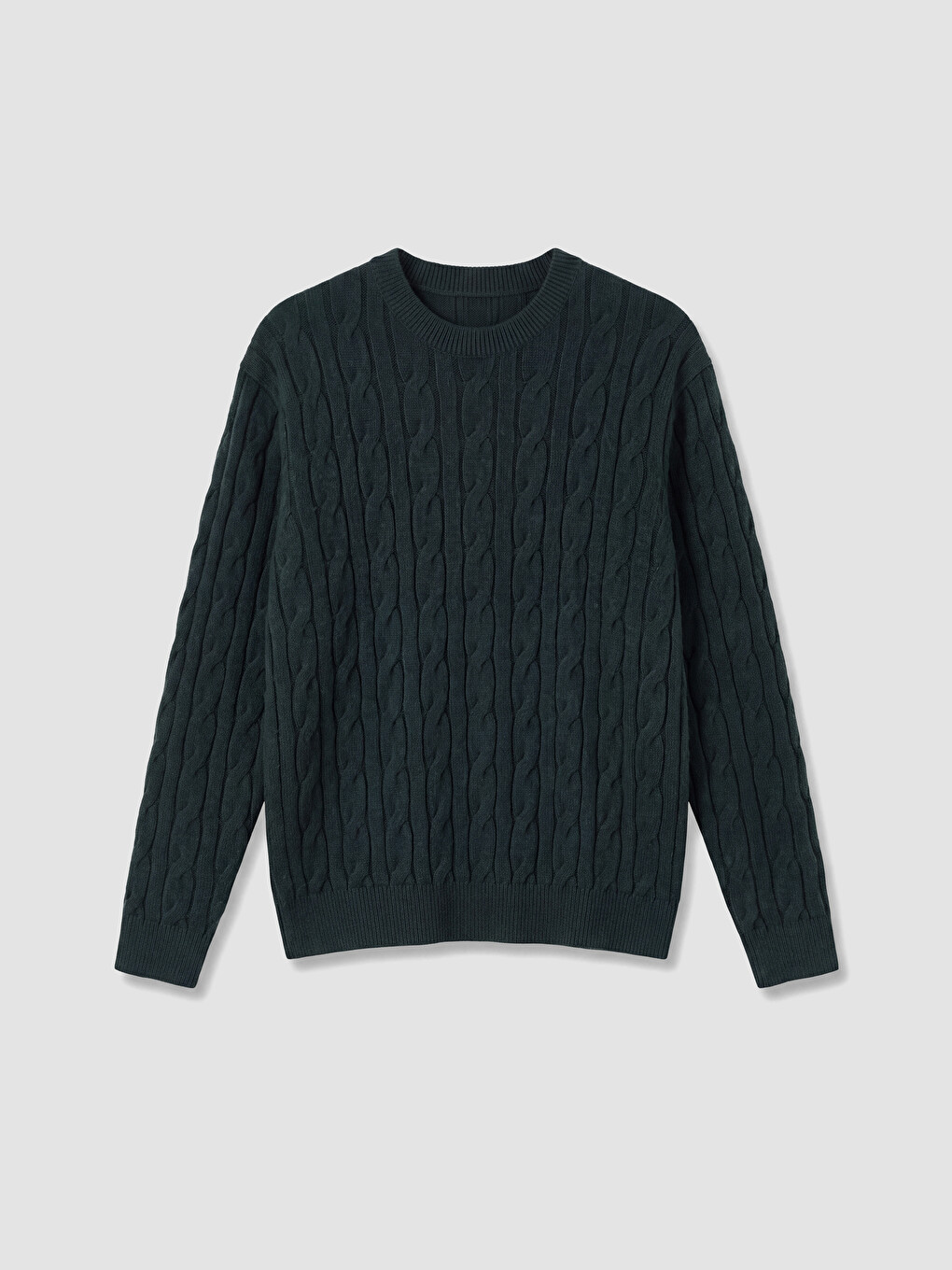 Man Green Sweater-4