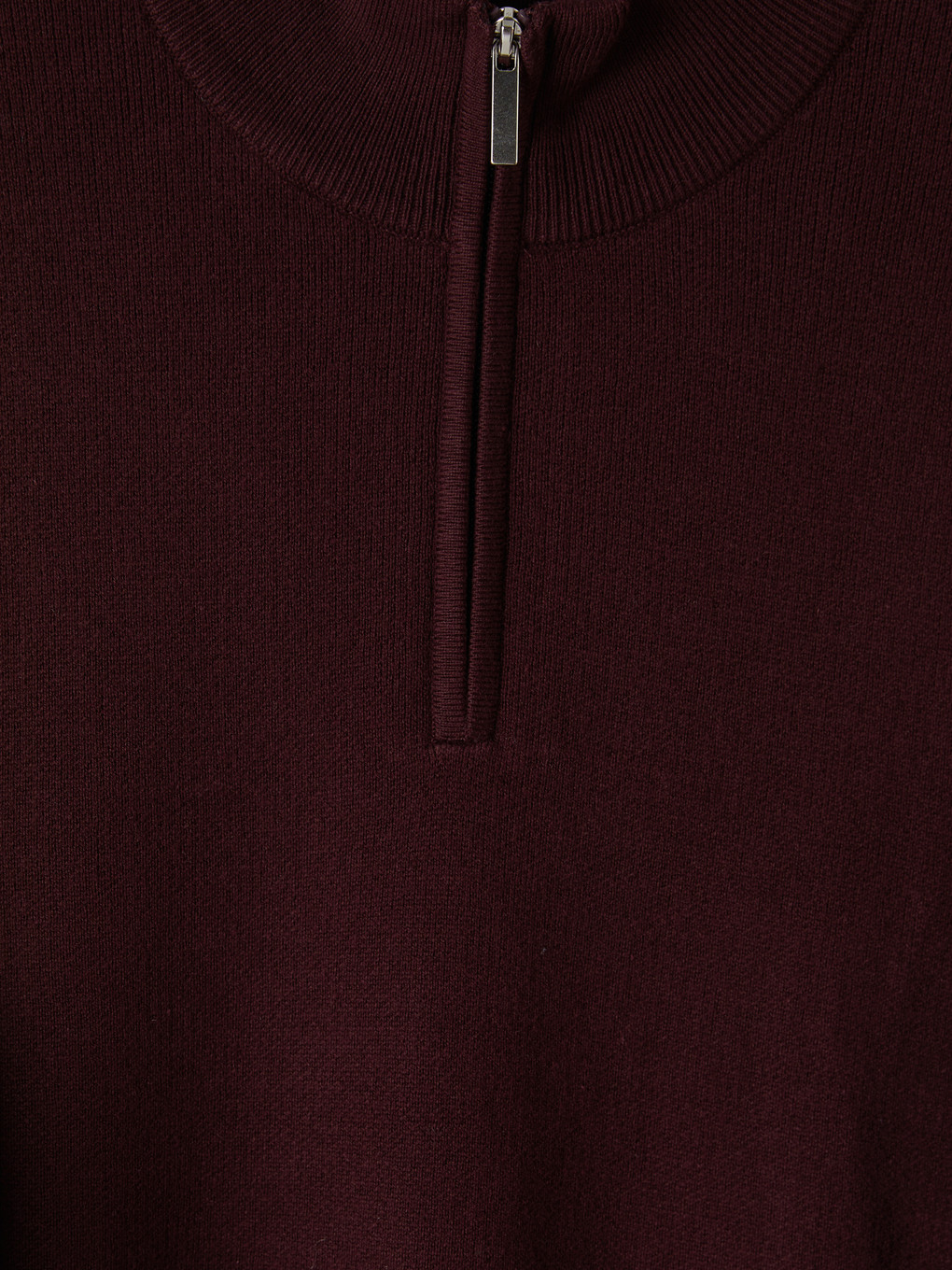 Pulover Tricotat Mock Neck Bărbați-6
