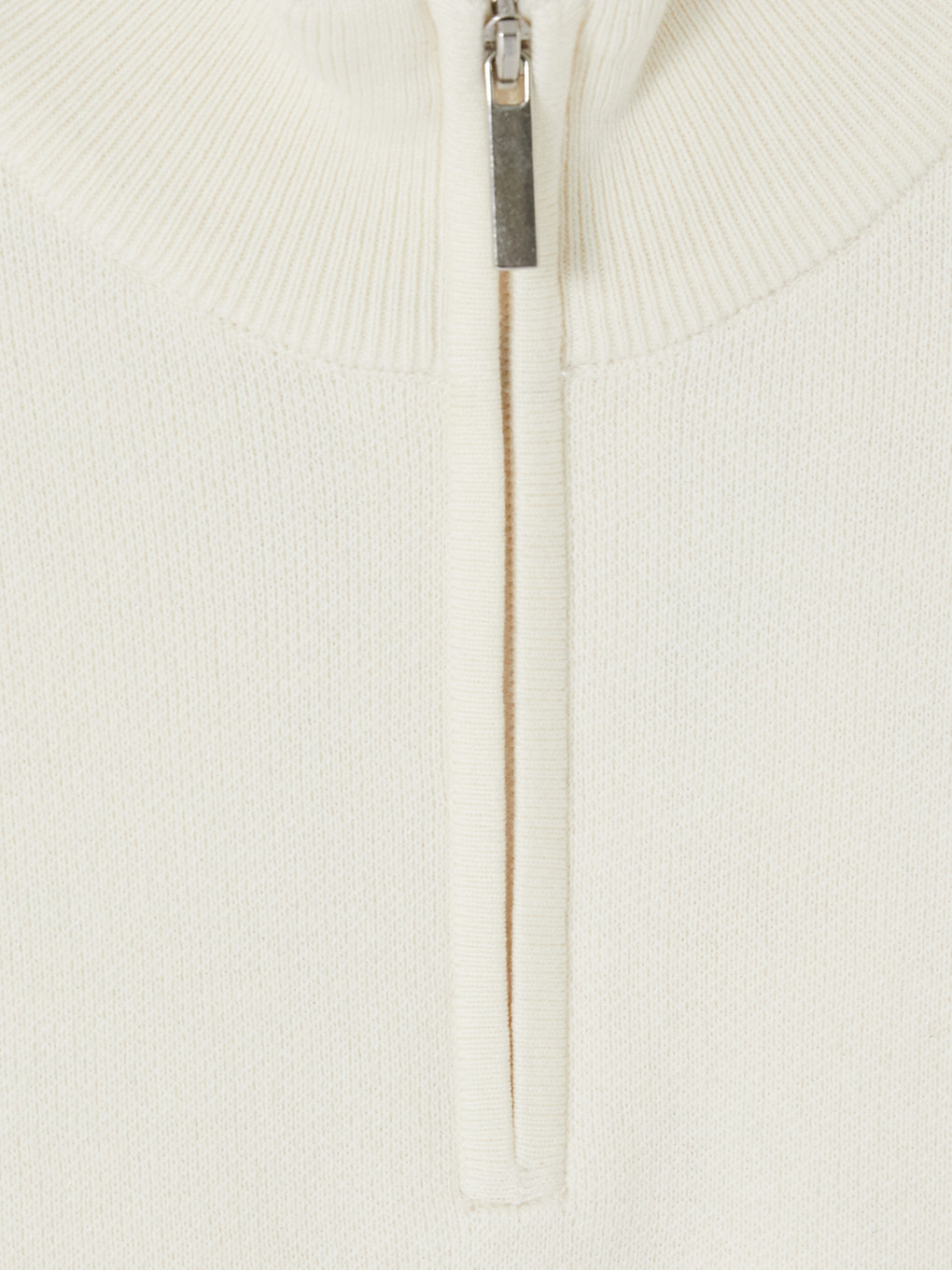 Pulover Tricotat Mock Neck Bărbați-5
