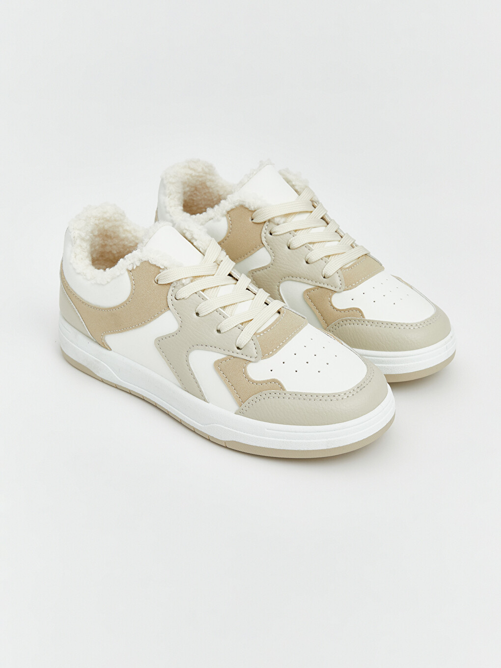 Pelüş Astarlı Kız Çocuk Sneaker
