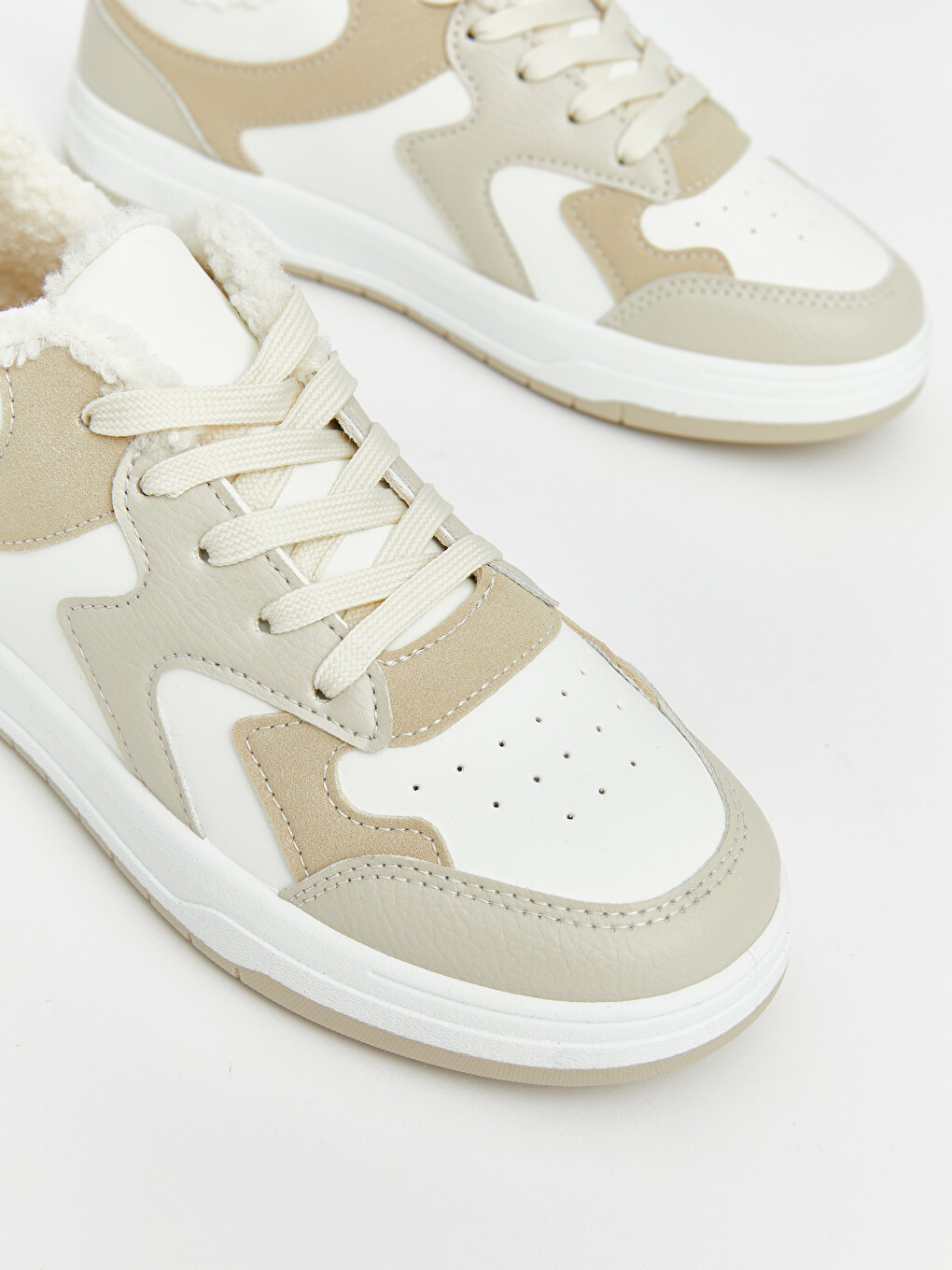 Pelüş Astarlı Kız Çocuk Sneaker-2