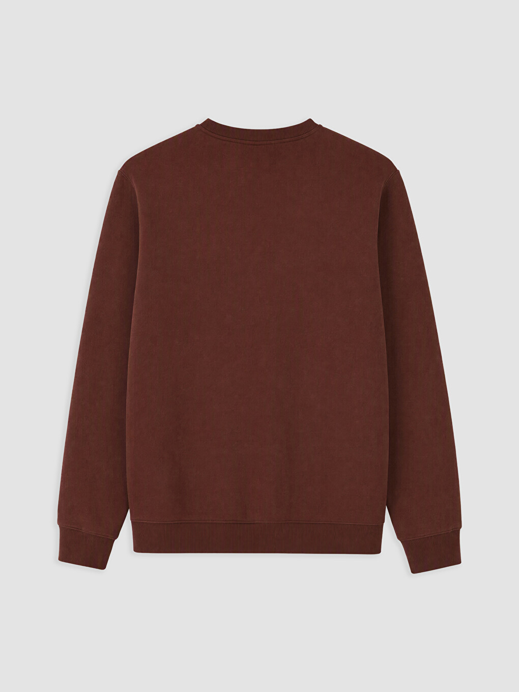 Bisiklet Yaka Kalın Erkek Sweatshirt-1