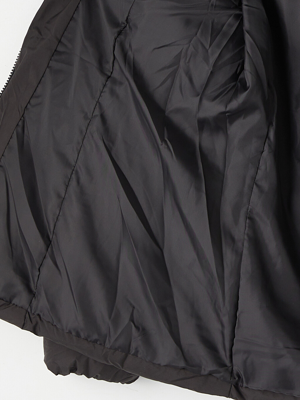 Fur Hooded Women's Puffer Coat-9