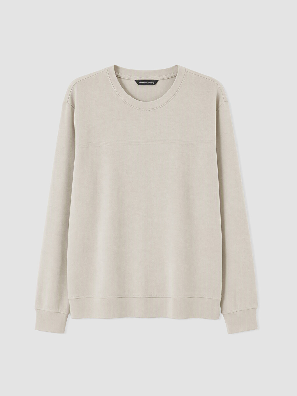 Man Beige Sweatshirt-3