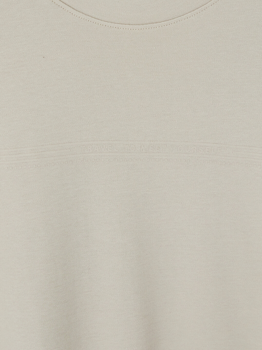 Man Beige Sweatshirt-4