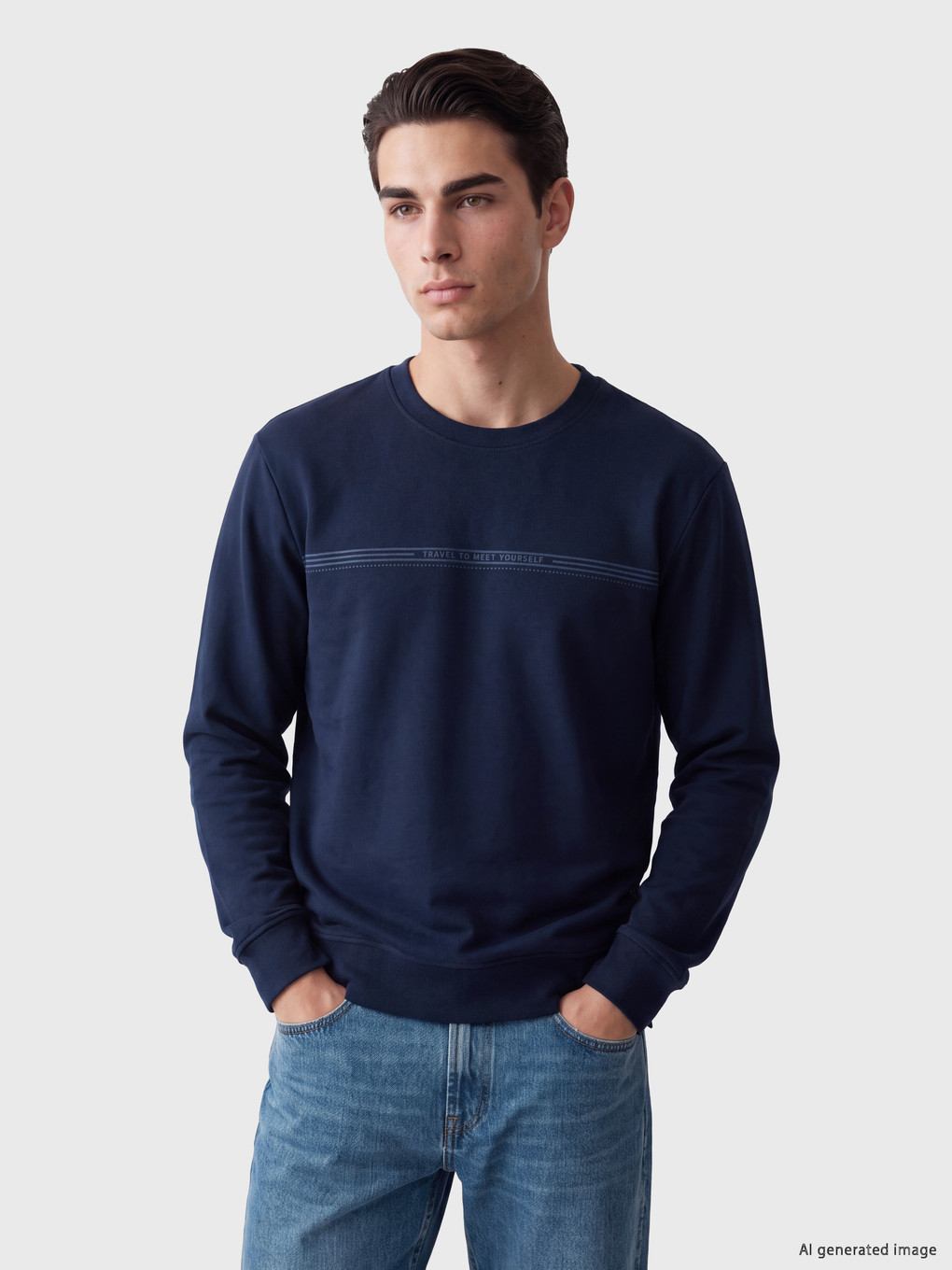 Crew Neck Men's Sweatshirt