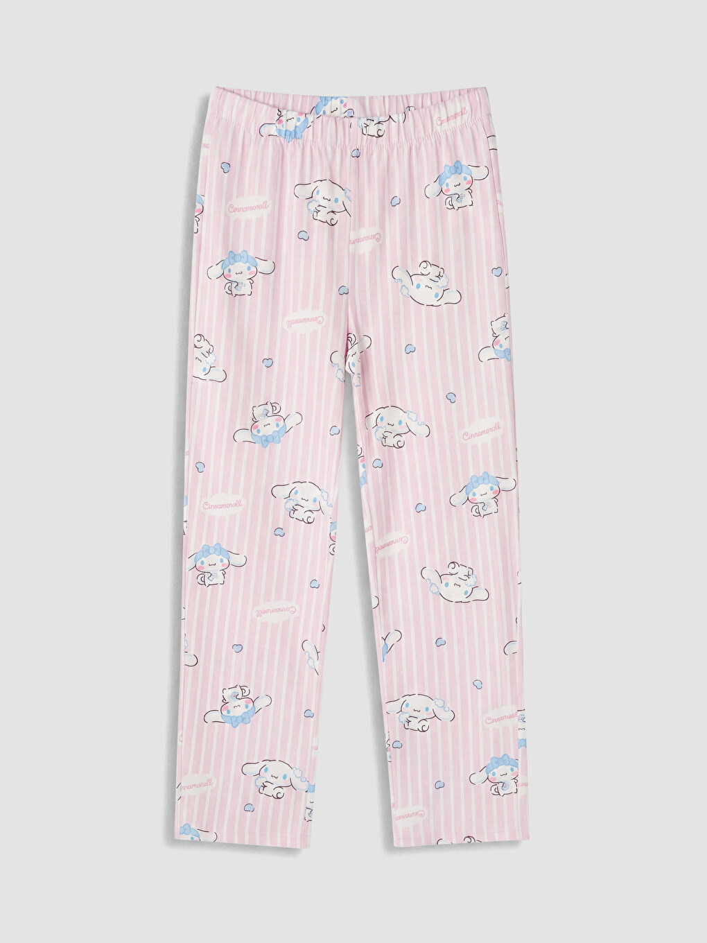 Mavi Cinnamoroll Baskılı Kız Çocuk Pijama Takımı-3
