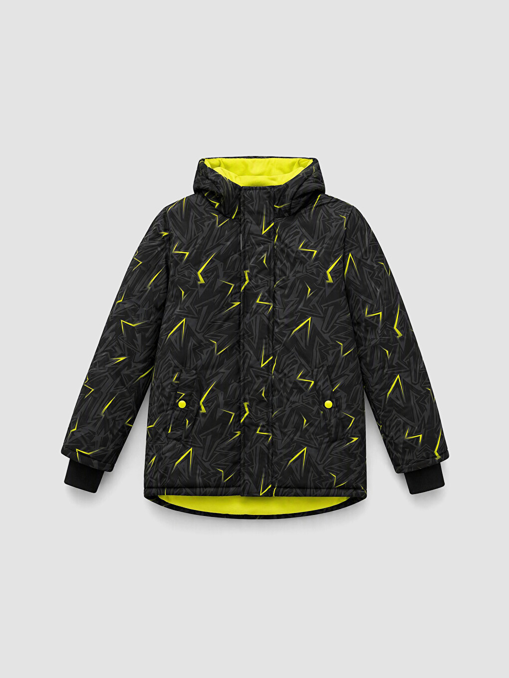 Boy Anthracite Puffer Coat
