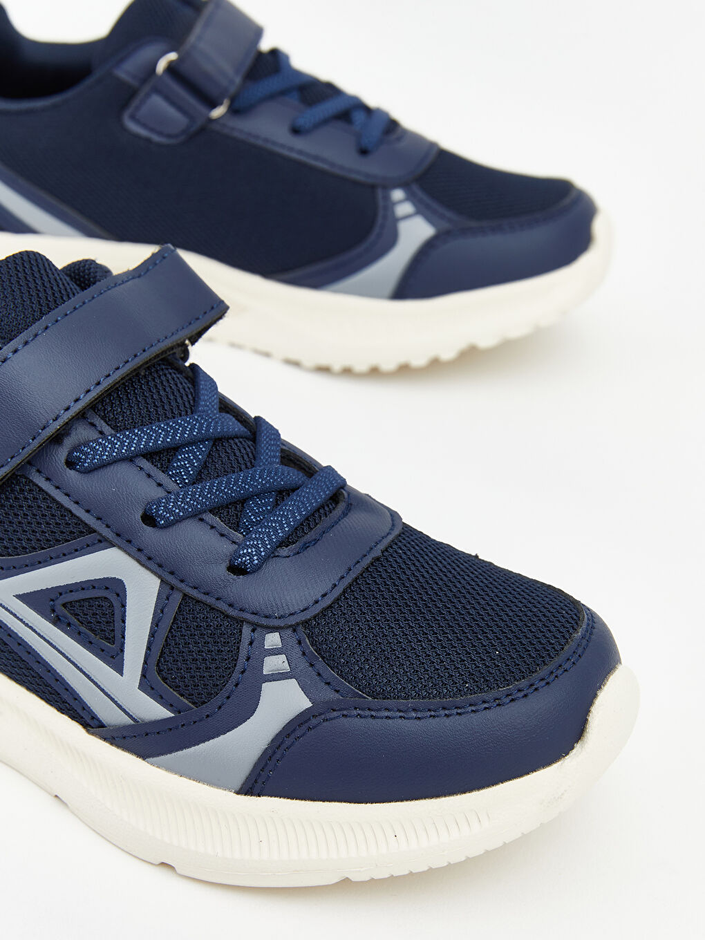 Adidași băieți cu șiret și velcro-2