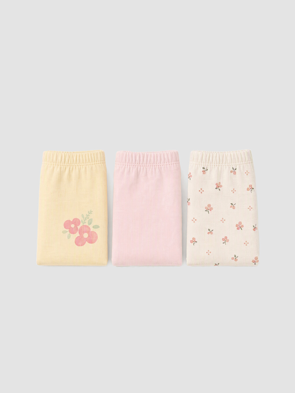 Floral Girls' 3-pack Boxer