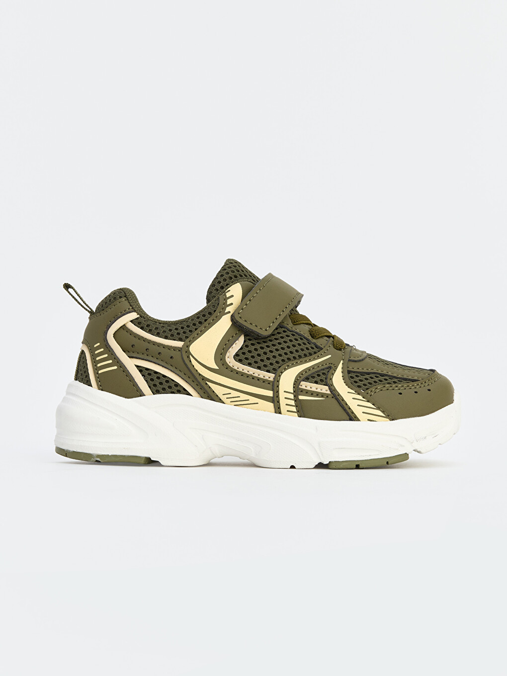 Laced And Hook-and-loop Boys' Sneakers-1