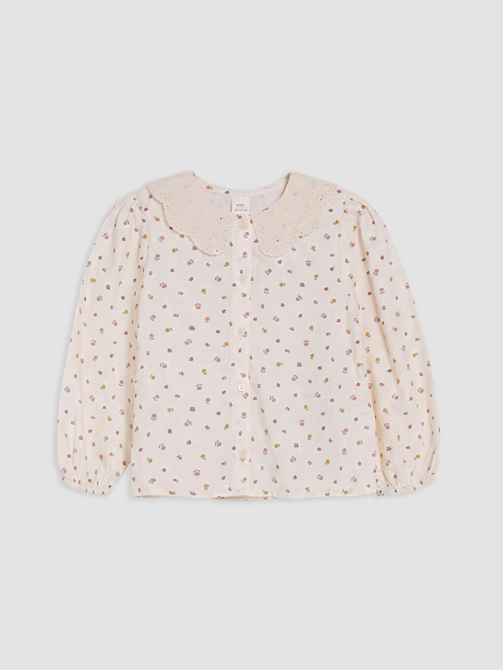 Baby Girl Ecru Shirt-2