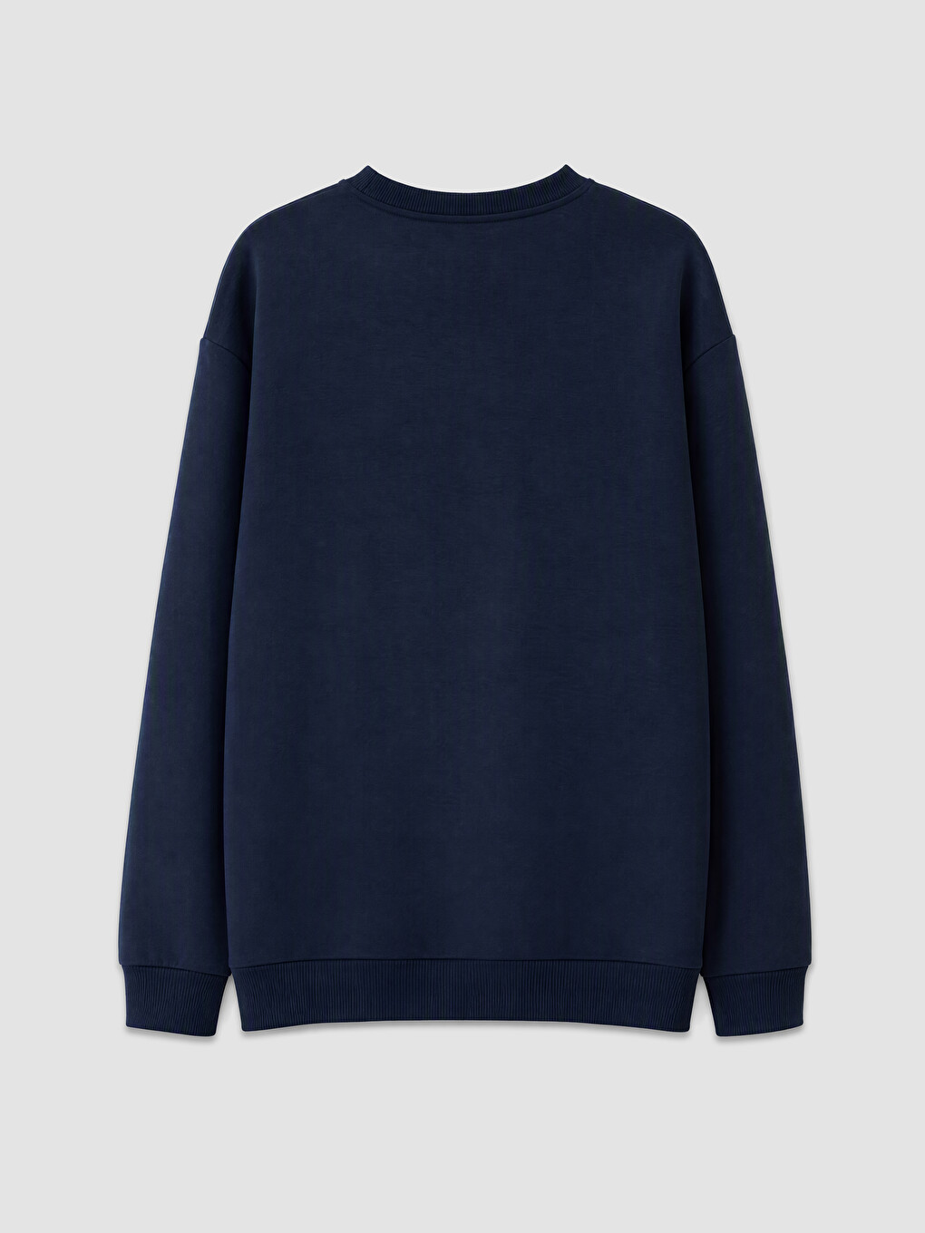 Man Navy Sweatshirt-1