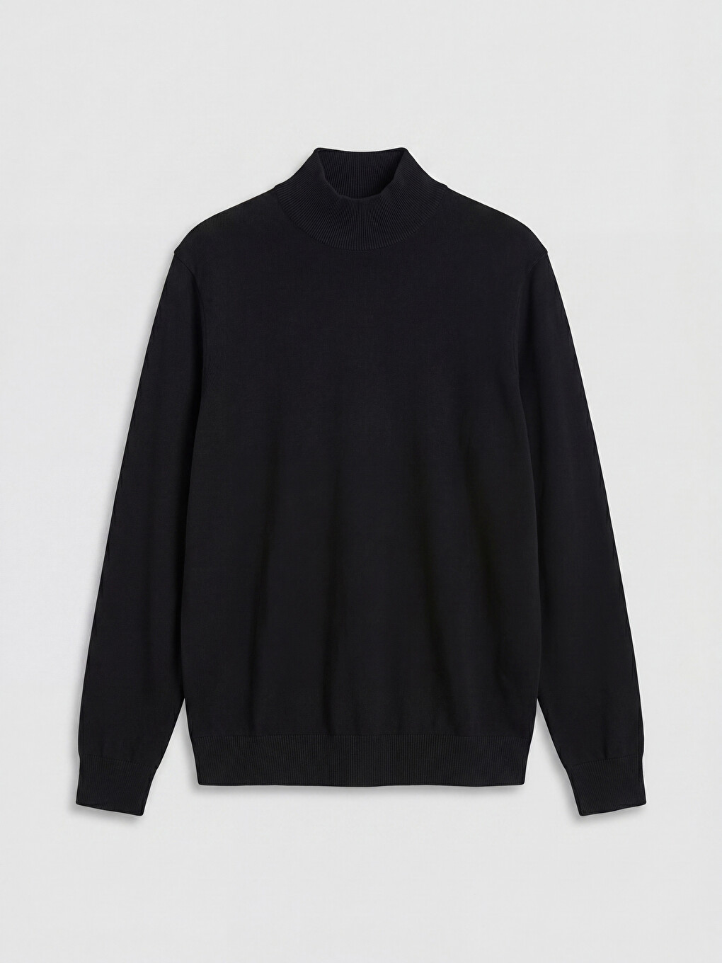 Mock Neck Men's Knitwear Sweater-3