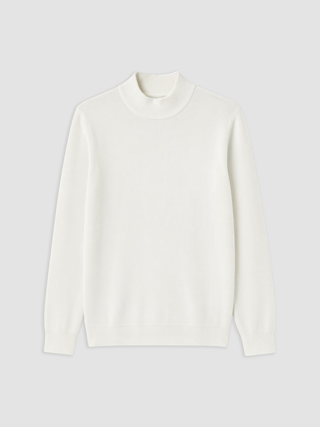 Man White Sweater-4
