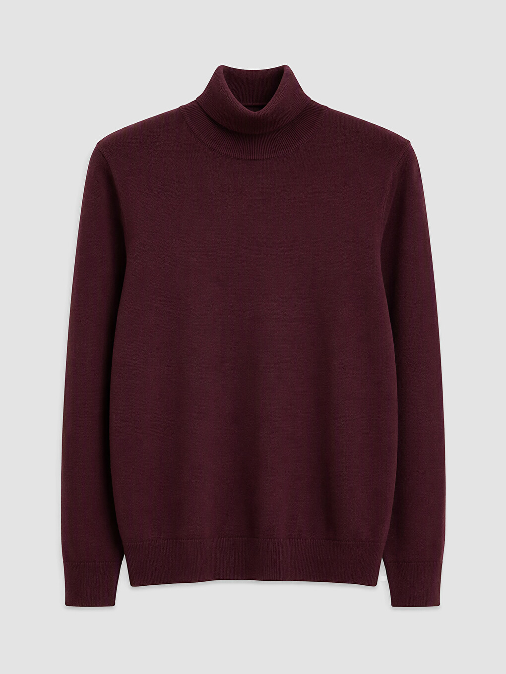 Mock Neck Men's Knitwear Sweater