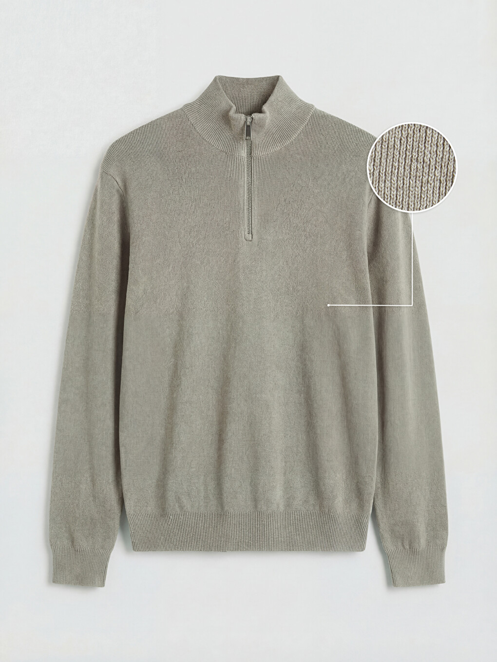 Man Beige Sweater