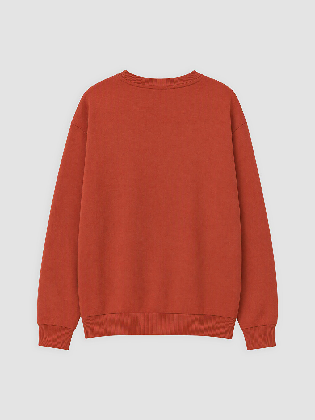 Kahverengi Bisiklet Yaka Sydney Baskılı Erkek Çocuk Sweatshirt-1