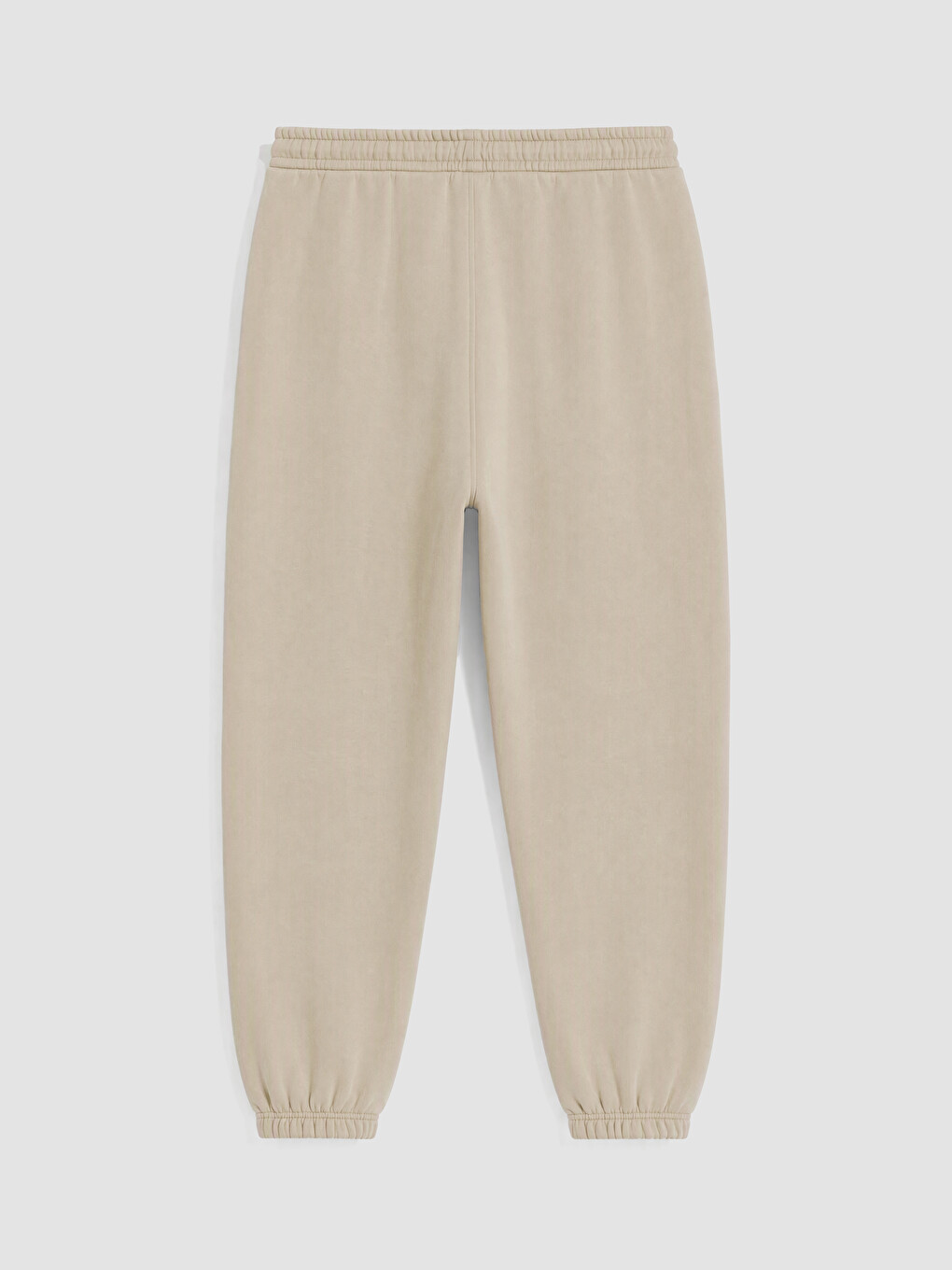 Boy Beige Jogger Sweatpants-3