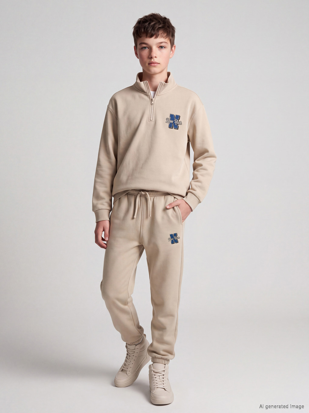 Boys' Thick Jogger Sweatpants