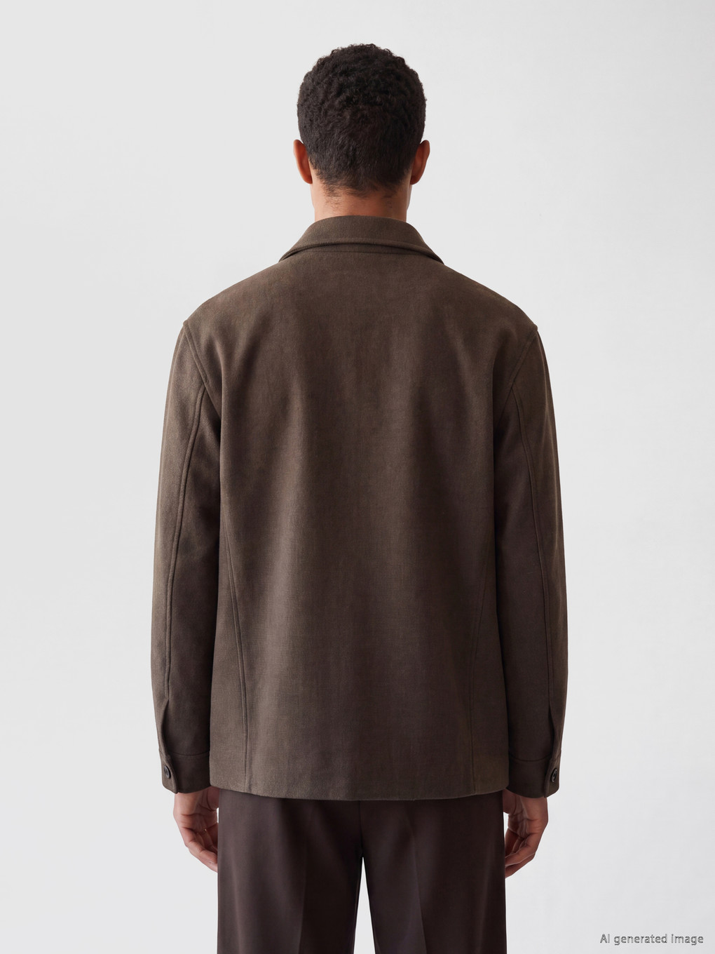 Man Brown Coat-4