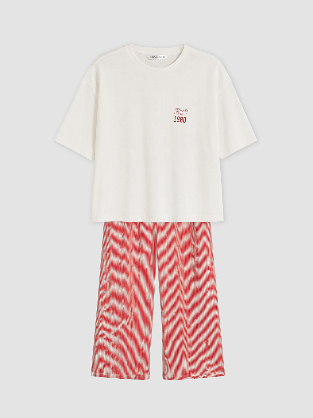 Woman Red Pyjama Set