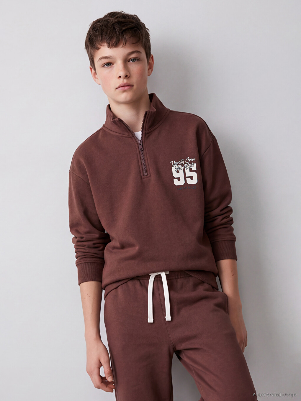 Boy Brown Sweatshirt