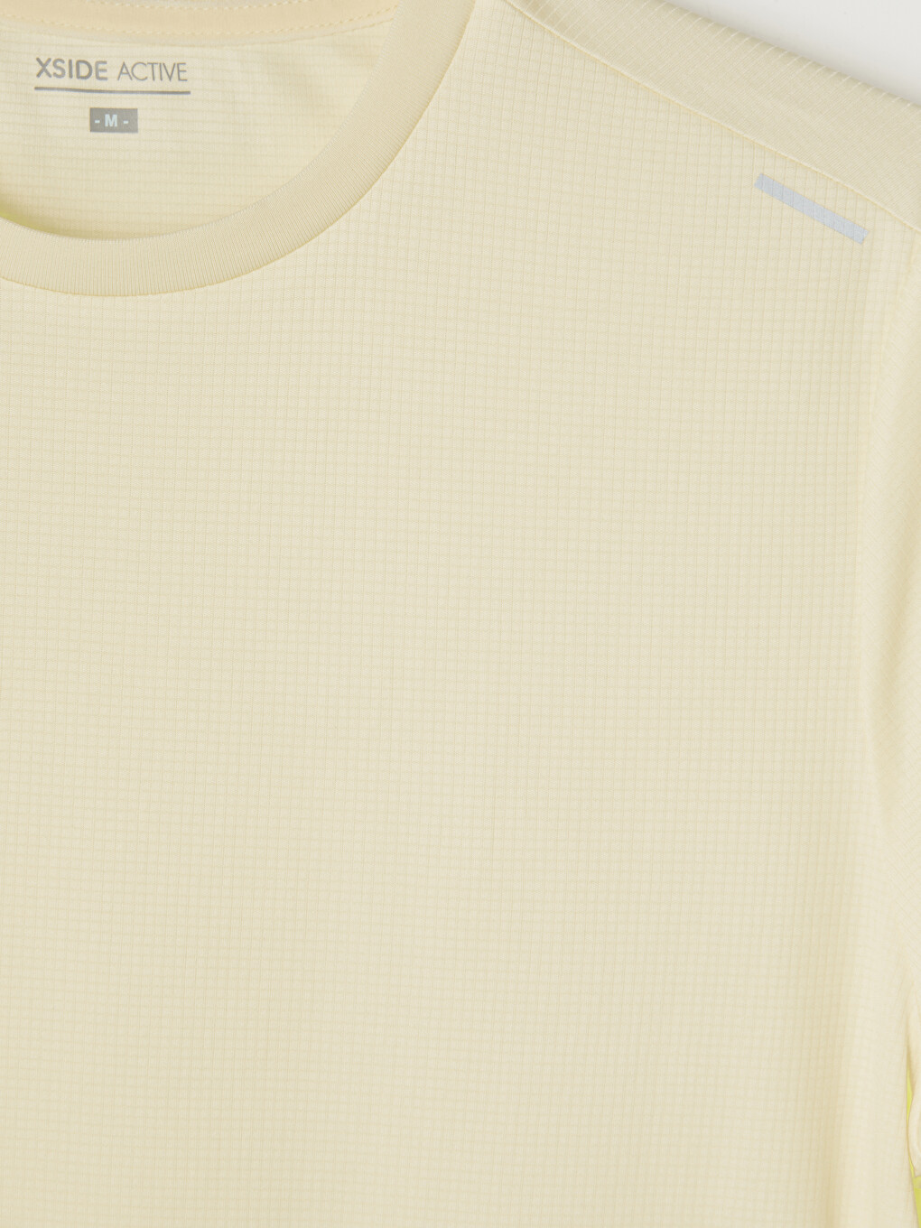 Man Yellow Sports T-shirt-5