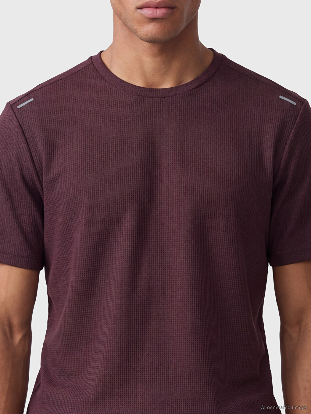 Crew Neck Men's Sport T-shirt-2