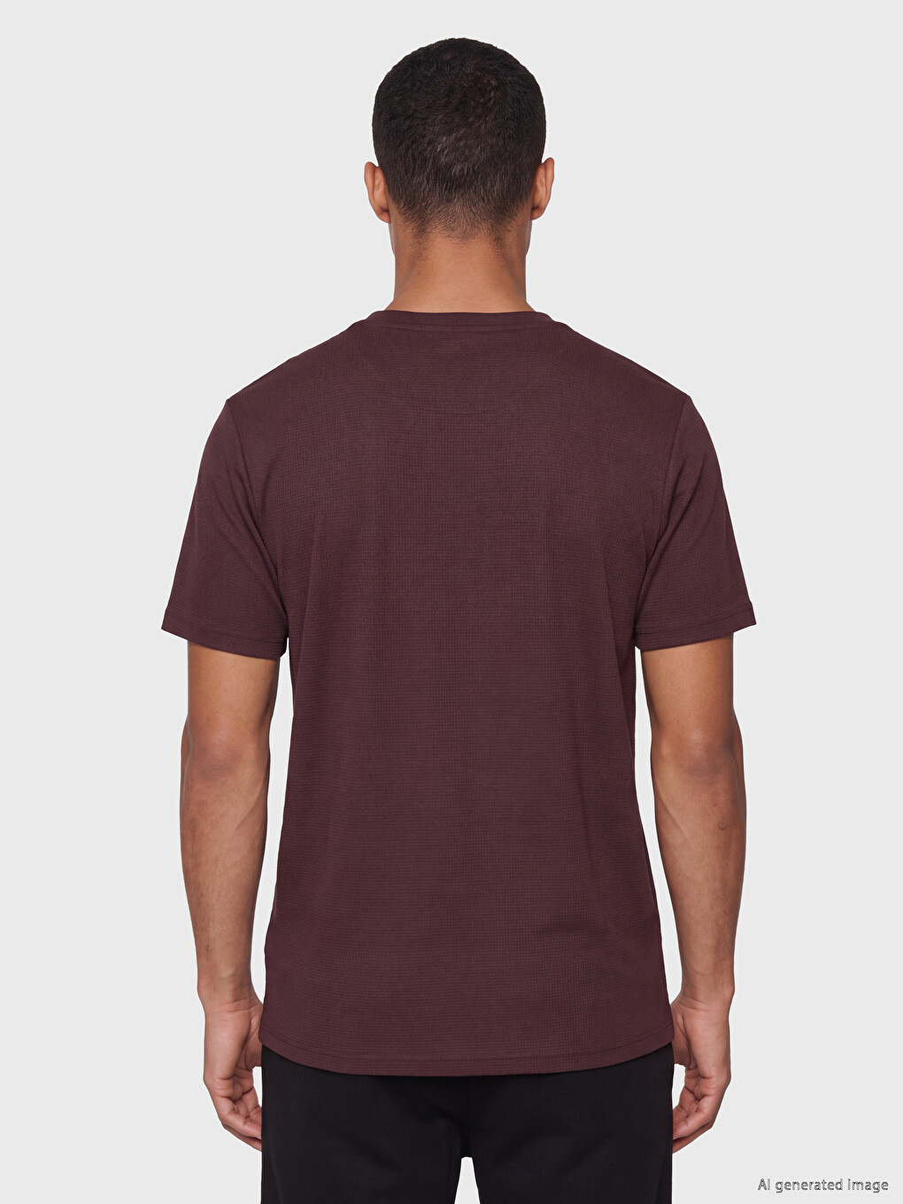 Crew Neck Men's Sport T-shirt-3