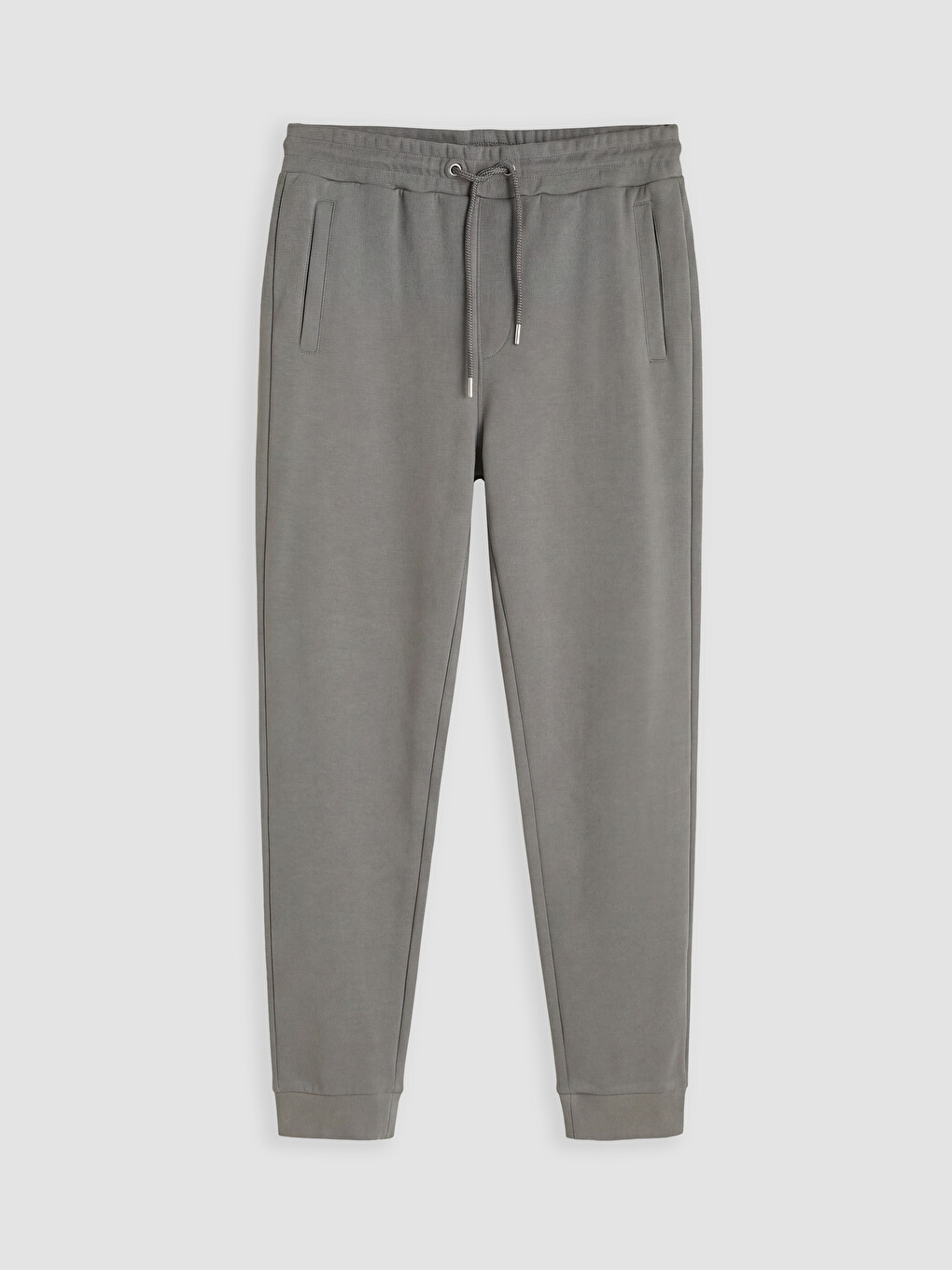 Gri Regular Fit Erkek Jogger Eşofman Altı-3
