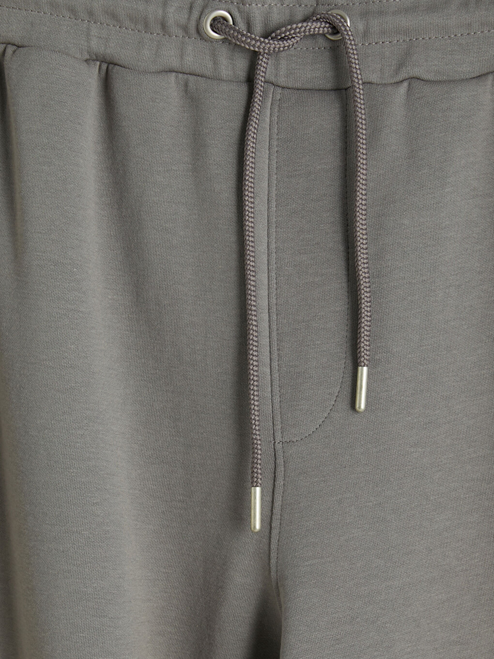 Gri Regular Fit Erkek Jogger Eşofman Altı-4