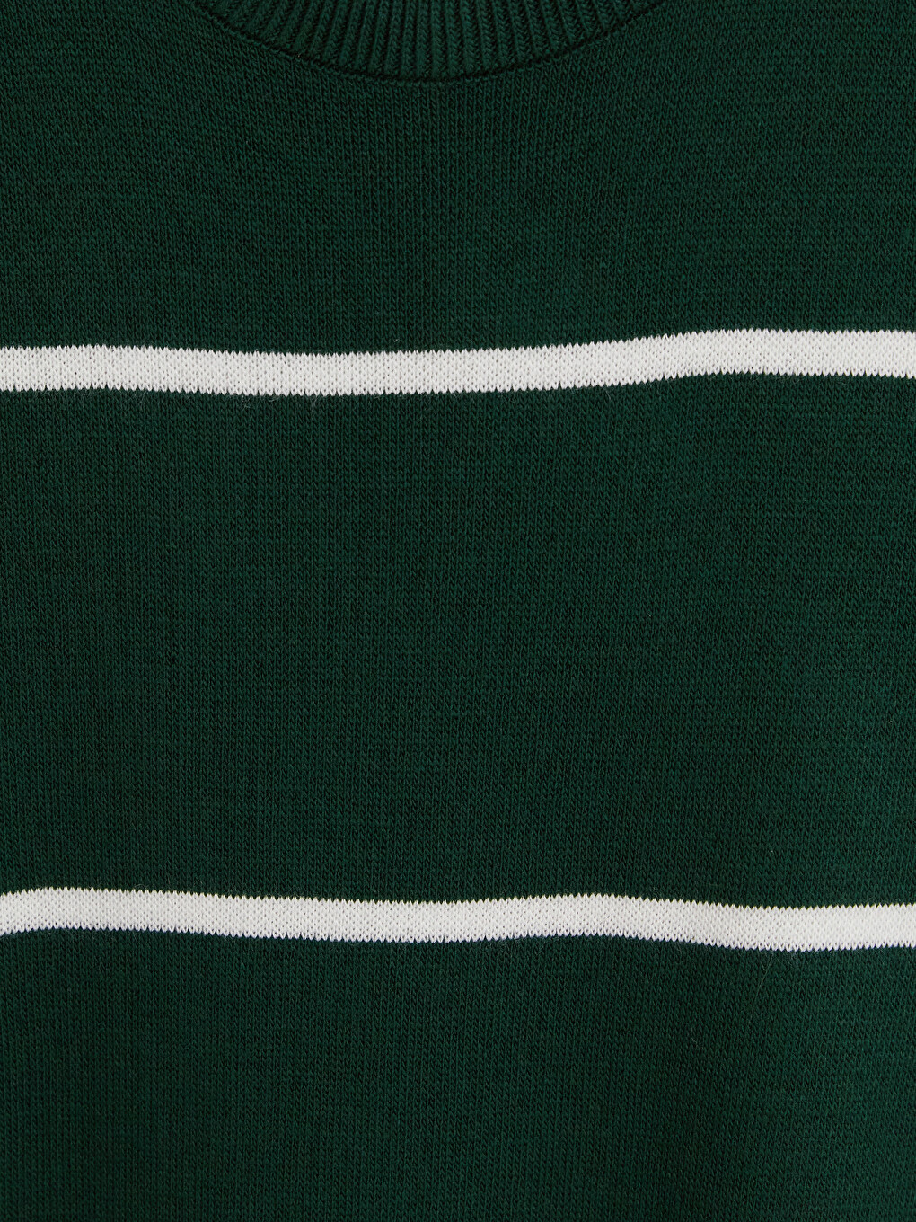 Pull-over En Tricot Rayé Pour Homme-4