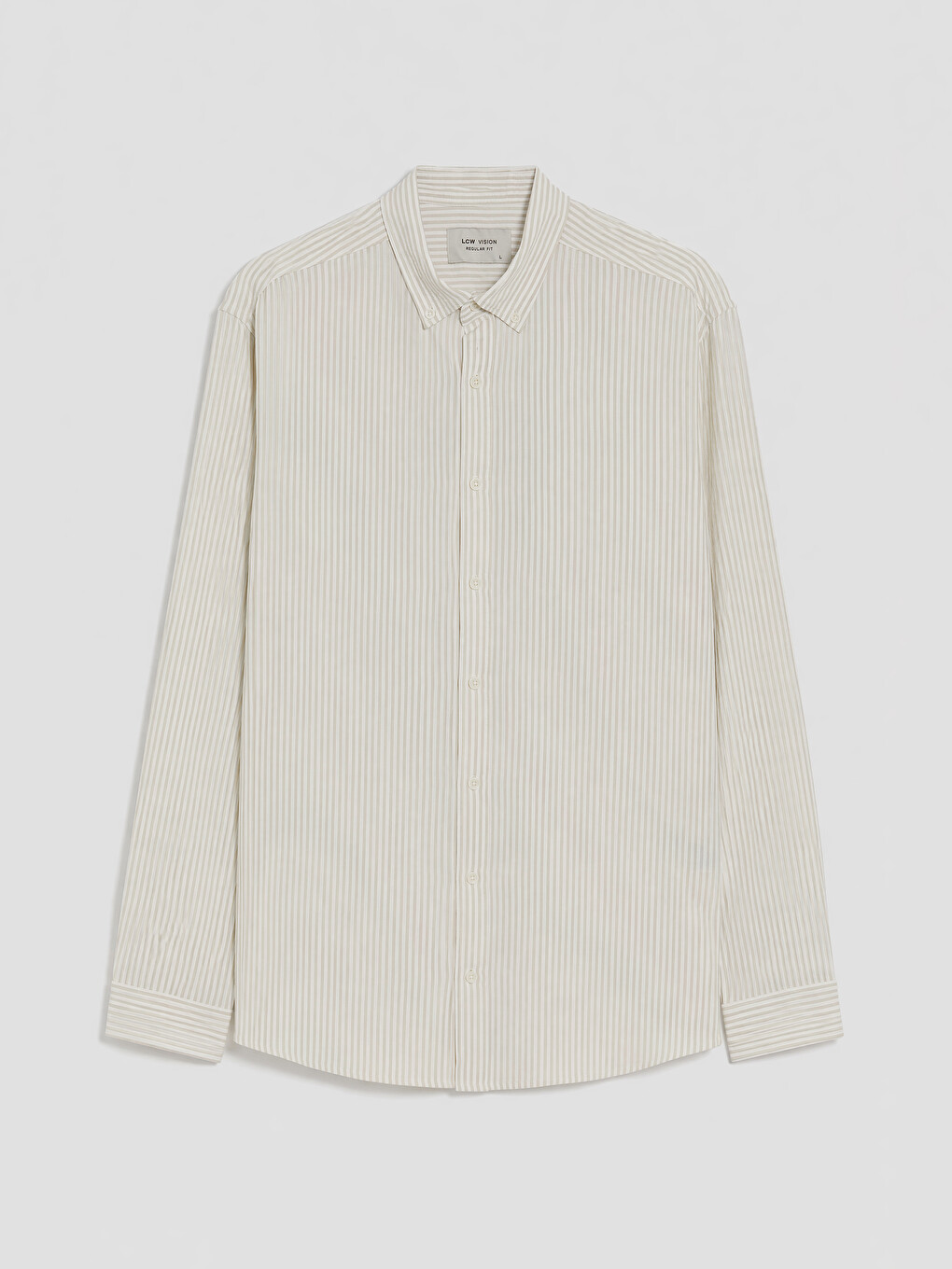 Chemise Dobby Rayée Regular Fit Pour Homme-3