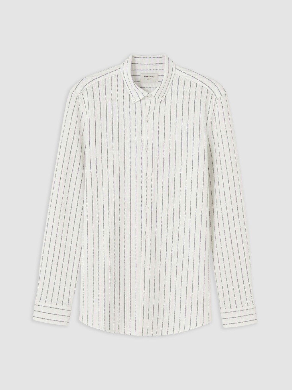 Slim Fit Striped Men's Shirt-4