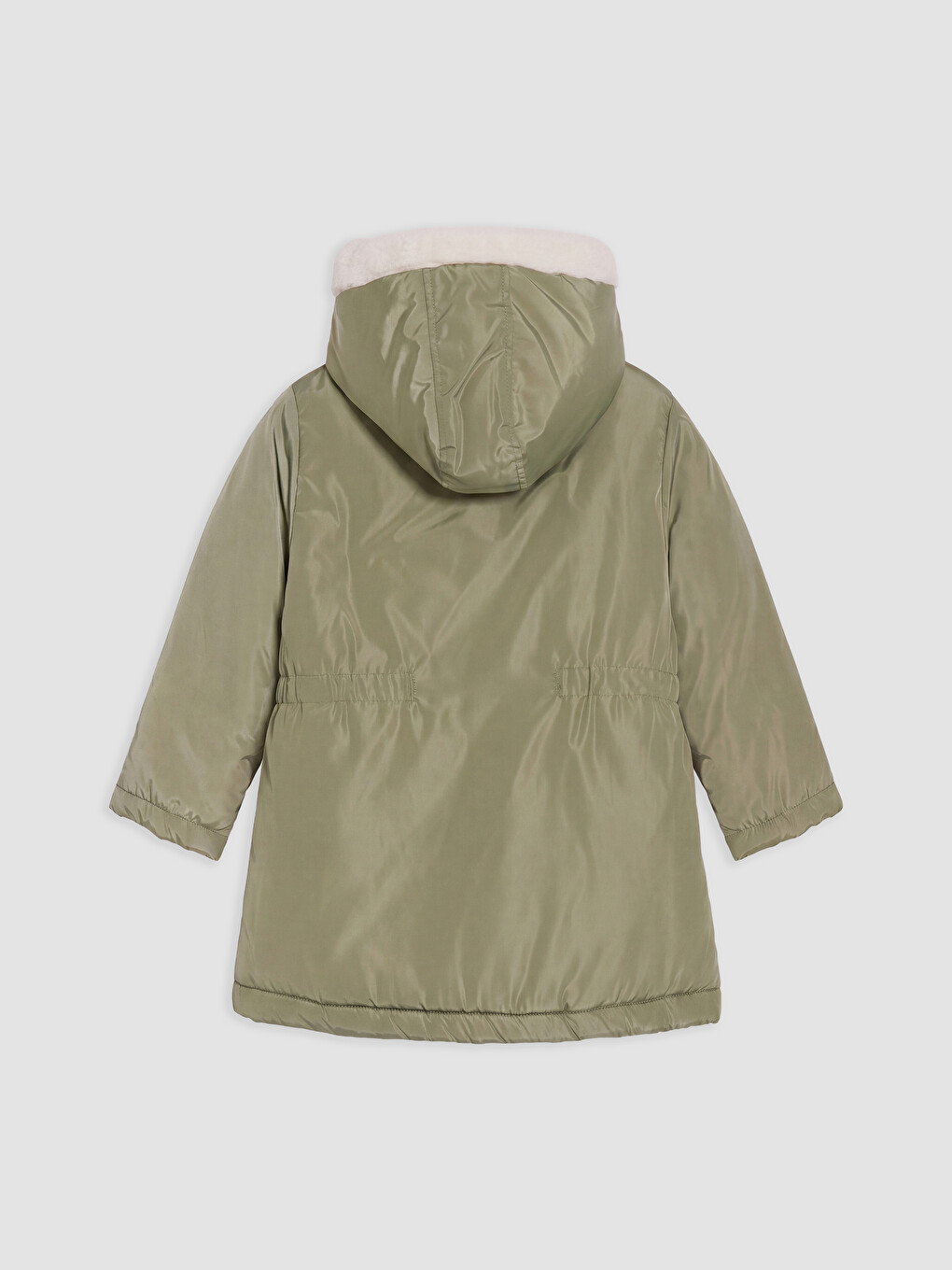 Girl Green Coat-1