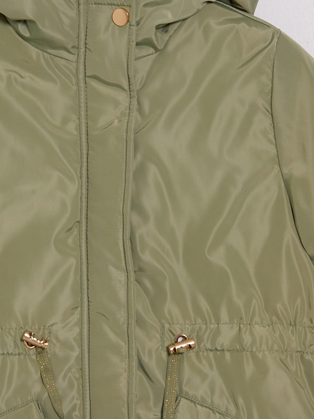 Girl Green Coat-2