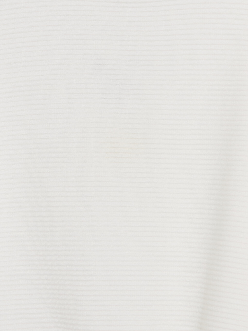 Beyaz Bisiklet Yaka Dokulu Erkek Çocuk Sweatshirt-1