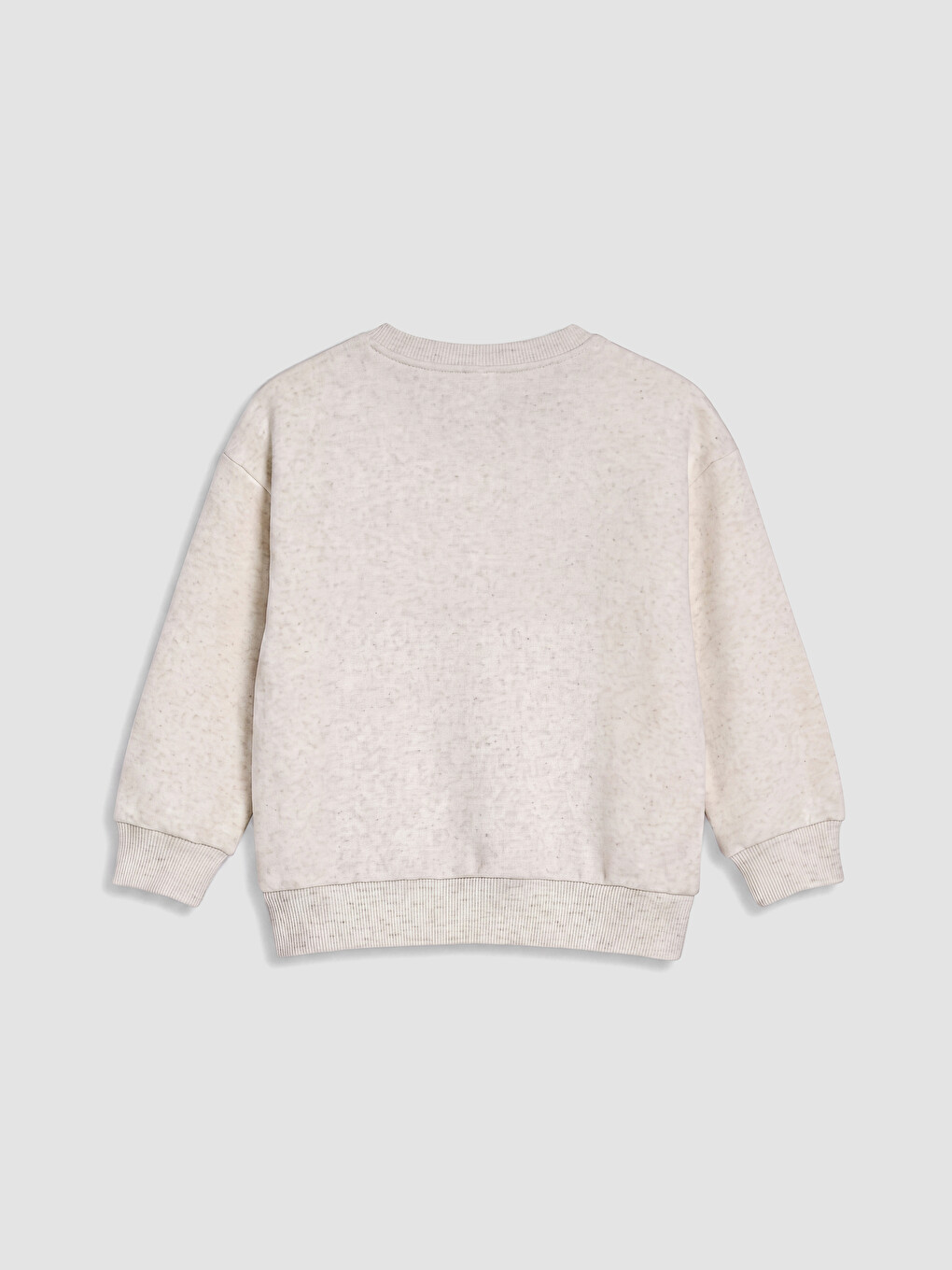 Beyaz Baskılı Erkek Çocuk Sweatshirt-1