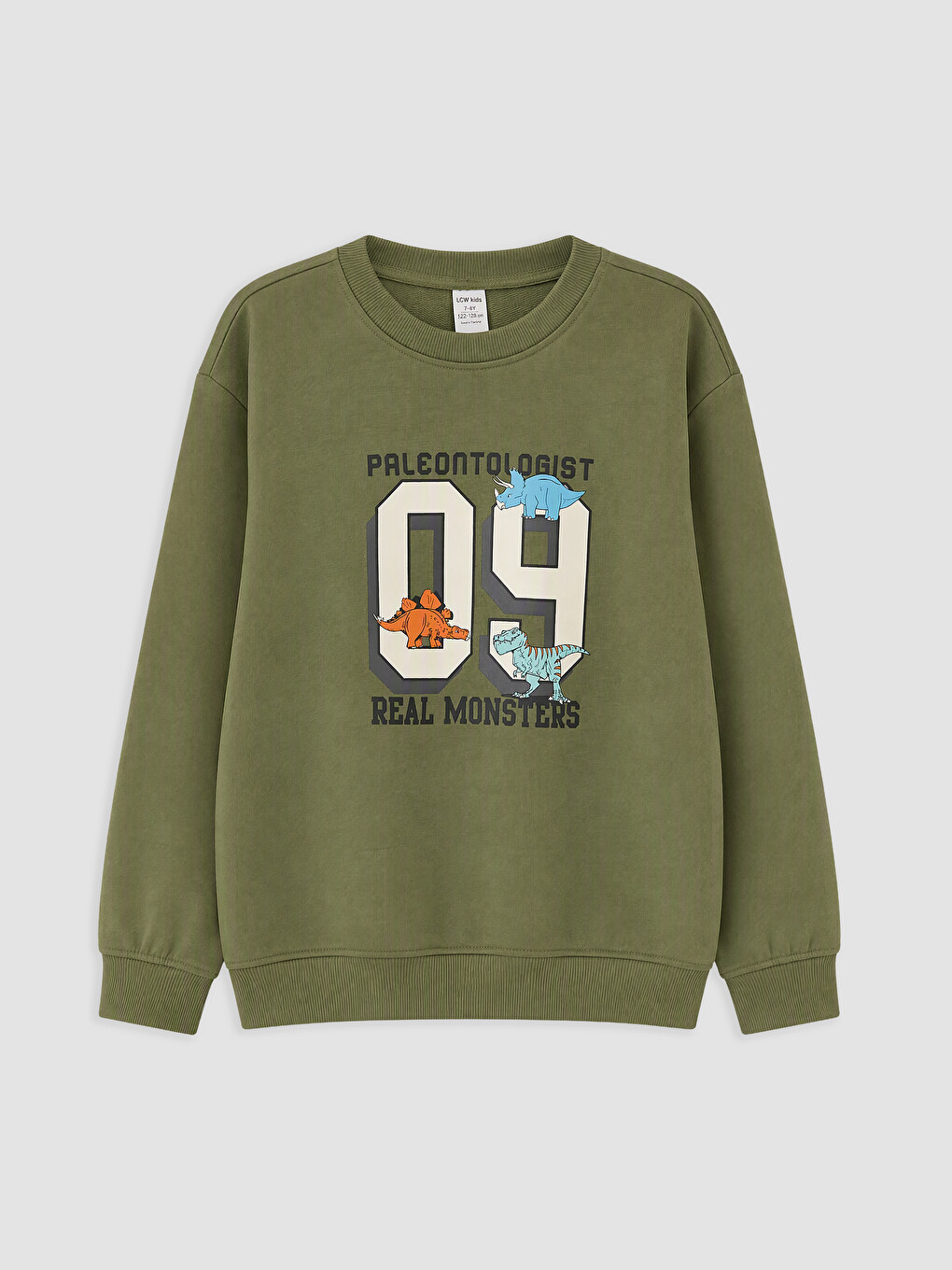 Boy Khaki Sweatshirt-1