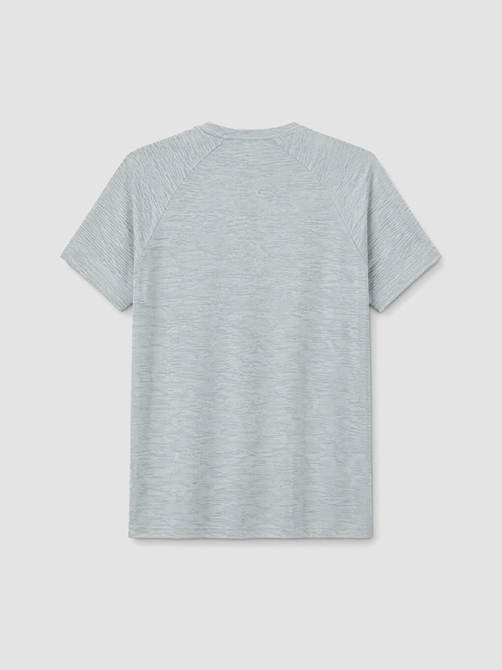 Crew Neck Raglan Sleeve Regular Fit Men's T-shirt-2